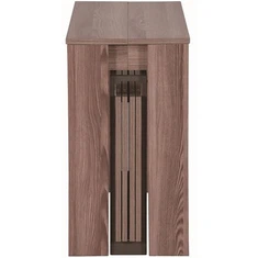 Moderna taula de consola extensible de fusta